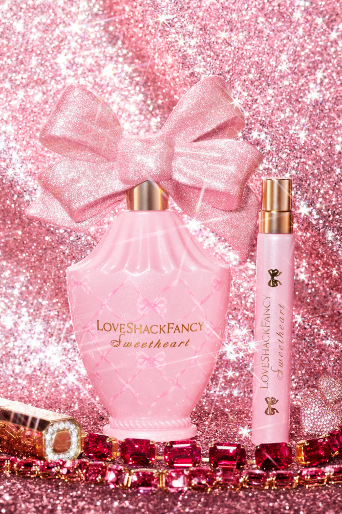 Sweetheart Eau de Parfum Travel Spray with Pink Raspberry and Peach Musk