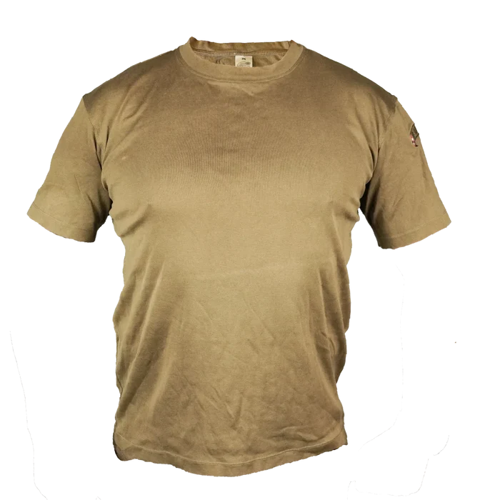 Swiss Olive Moisture Wicking T-Shirt - Value Grade - Swiss Army Surplus - Basic Shirts