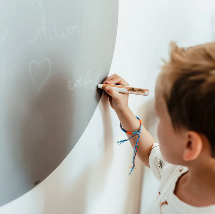 Tableau magnétique | Crayon woody blanc
