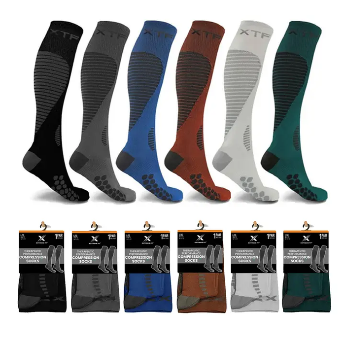 Targeted Compression Socks Small/Medium (1 Pair - Assorted Designs)
