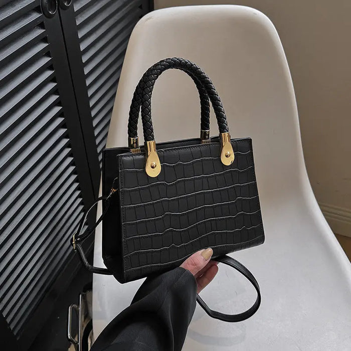 Textured Fashionable Tote Handbags fashionnsio