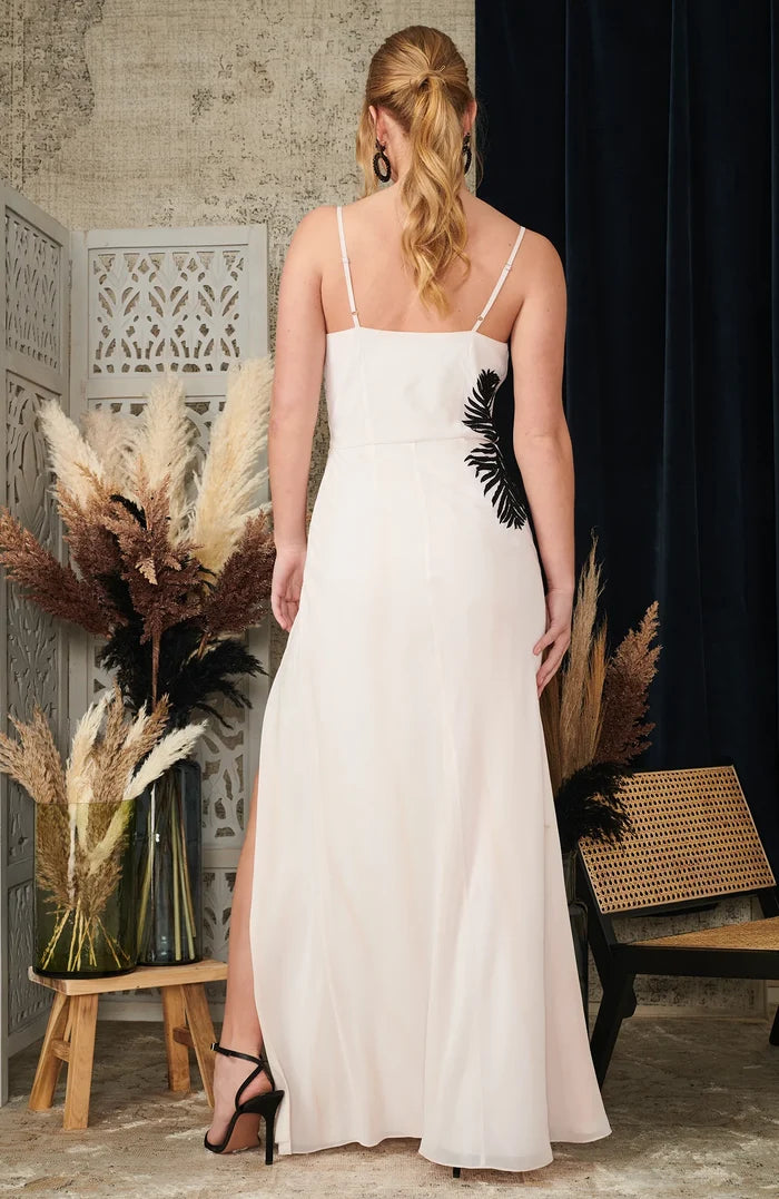 The Avril Cowl Front Maxi Dress