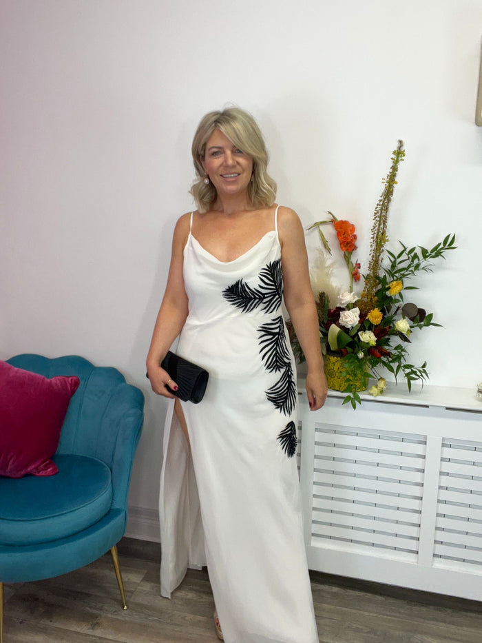 The Avril Cowl Front Maxi Dress