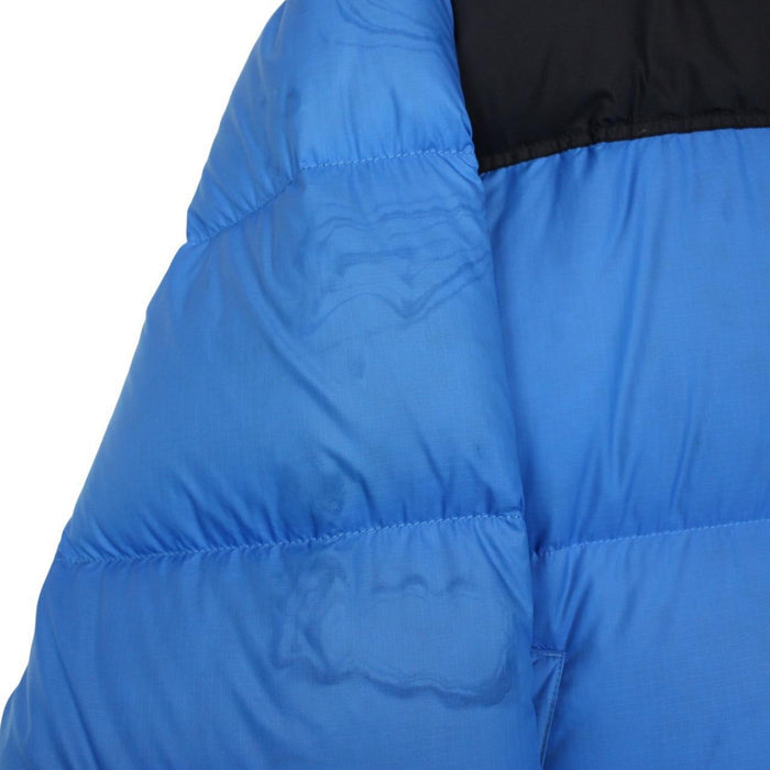 The North Face Retro 700 Blue and Black Nupste Down Puffer Jacket