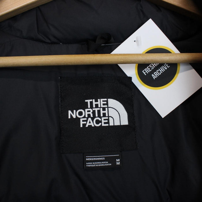 The North Face Retro 700 Blue and Black Nupste Down Puffer Jacket