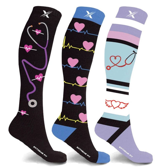 Thera Rx Compression Socks - Large/X-Large (1 Pair- Assorted Designs)