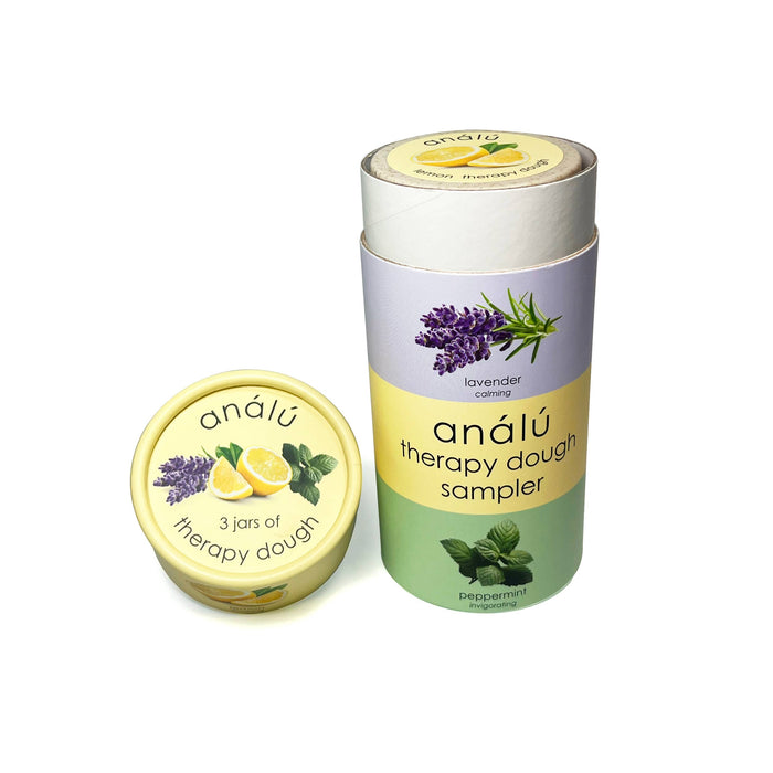 Therapy Dough Sampler-Calming Aromatherapy Dough Kit -Stress Relief