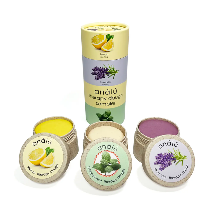 Therapy Dough Sampler-Calming Aromatherapy Dough Kit -Stress Relief