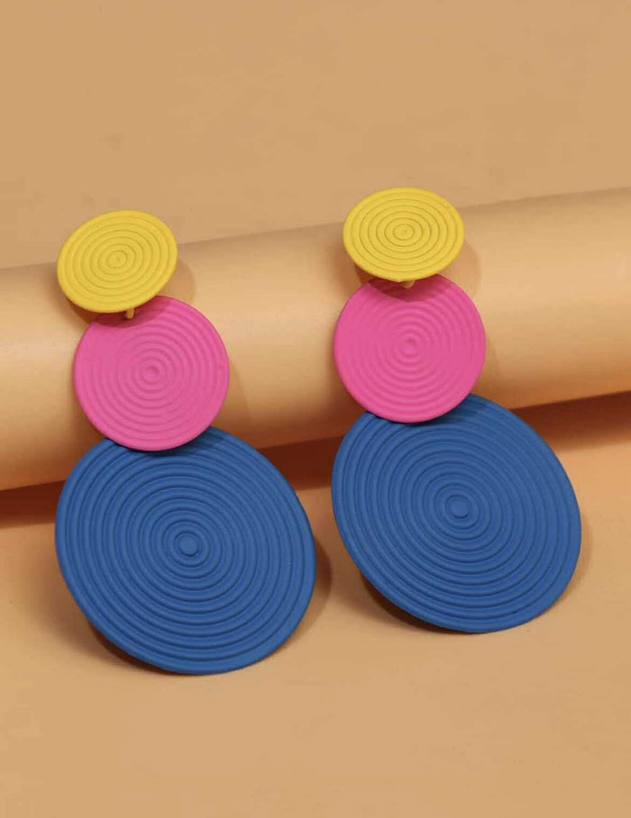 Tilly Earrings - Bright Circles