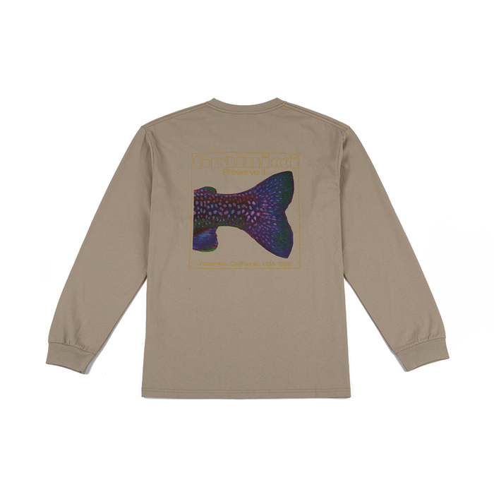 Trouttail L/S Tee 'Beige'