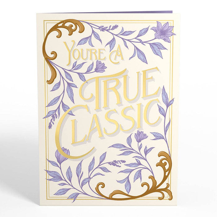 True Classic Petal Pressed™ Bookmark Card 5x7"