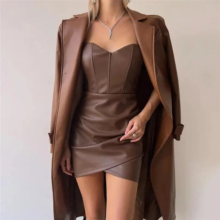Corset Bodycon Mini Dress fashionnsio