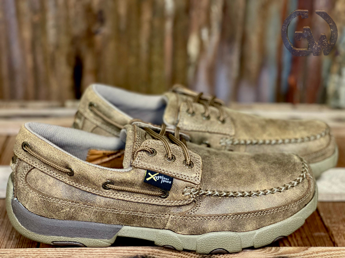 Twisted X Work Boat Shoe Driving Moc