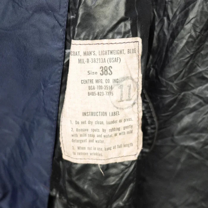 US Air Force Vietnam Era Raincoat - 38S, Medium - US Air Force Surplus - Rain Jackets