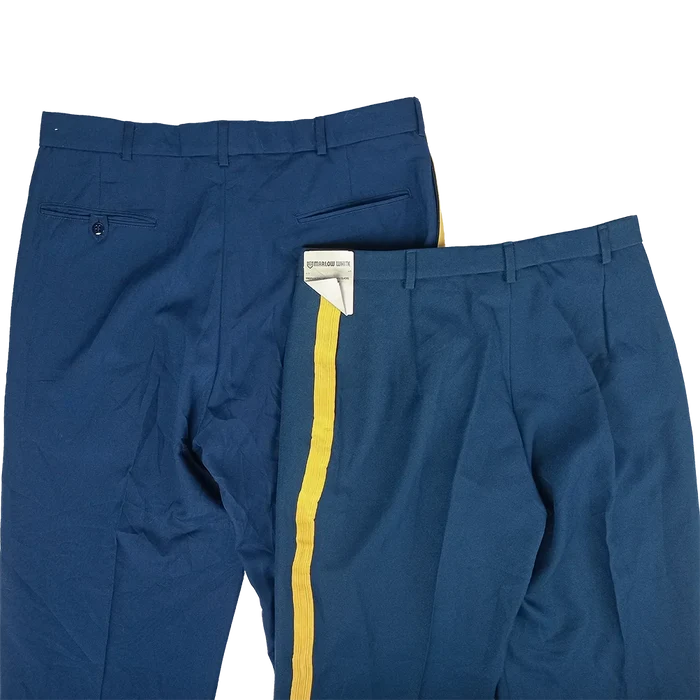 US Army Blue Officer Service Dress Trousers - US Army Surplus - Dress Trousers