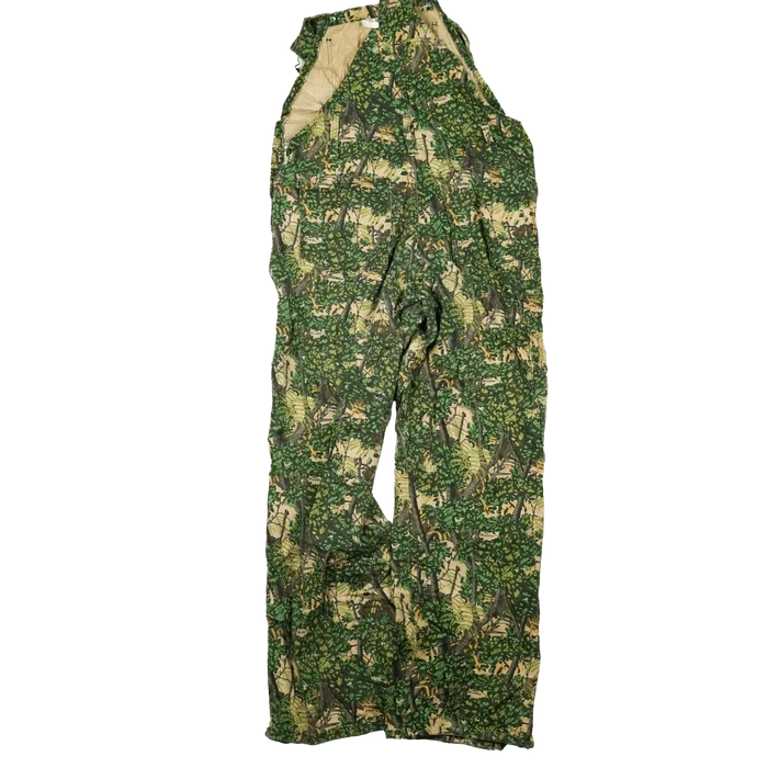 US Made Bushlan Hunting Camo Bib Overalls - Medium - Army & Outdoors - Overalls
