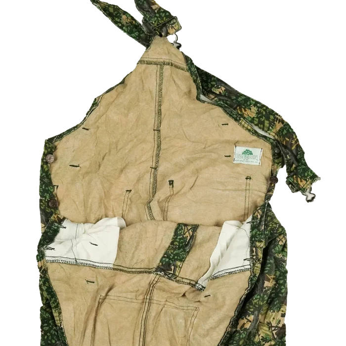 US Made Bushlan Hunting Camo Bib Overalls - Medium - Army & Outdoors - Overalls