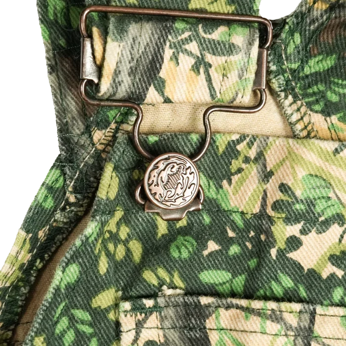 US Made Bushlan Hunting Camo Bib Overalls - Medium - Army & Outdoors - Overalls