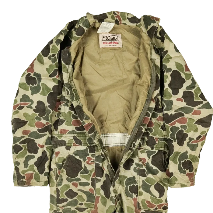 US Made Walls Duck Hunter Kids Insulated Overalls - Size 12 - Army & Outdoors - Overalls
