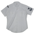US Navy White Short Sleeve Dress Shirt - Large, Item 2 - US Navy Surplus - Dress Shirts