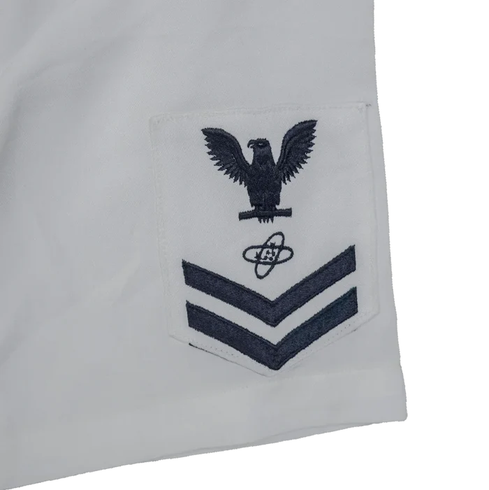 US Navy White Short Sleeve Dress Shirt - Large, Item 2 - US Navy Surplus - Dress Shirts