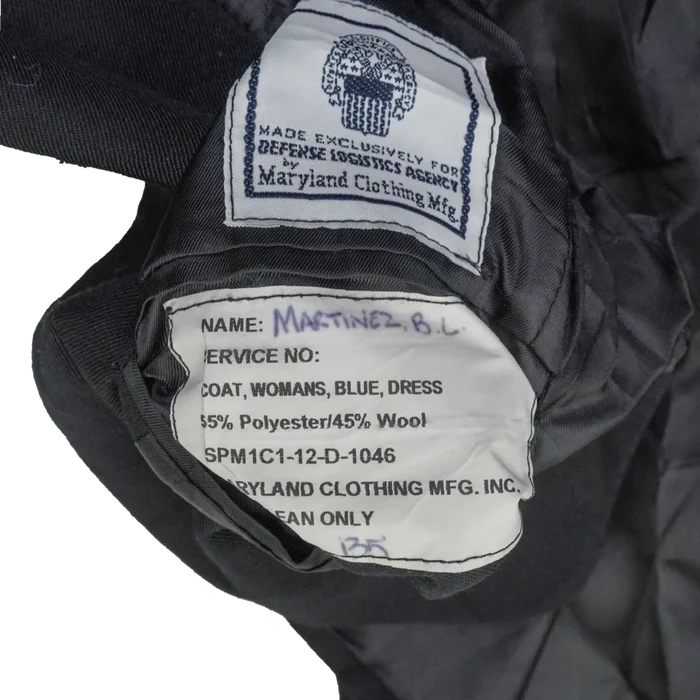 US Navy Women's Service Dress Jacket - 12MR, Medium - US Navy Surplus - Dress Jackets