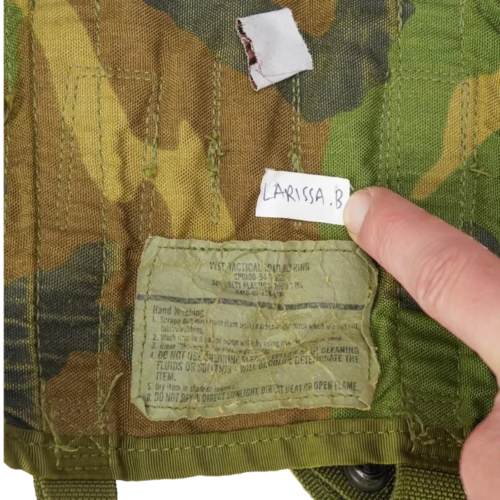 USGI 1st Gen Woodland Load Bearing Vest - Film Production Used - Collectables & Rarities