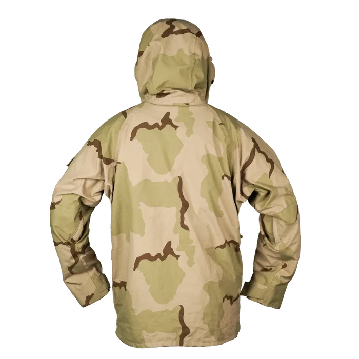 USGI 3 Colour Desert Wet Weather Jacket - US Army Surplus - Rain Jackets
