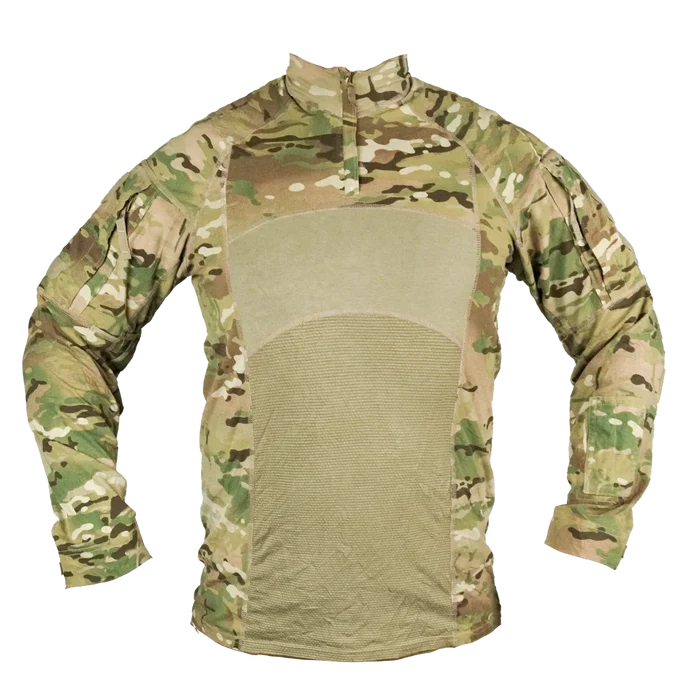 USGI Multicam UBAC Shirt with Zip - US Army Surplus - UBACS