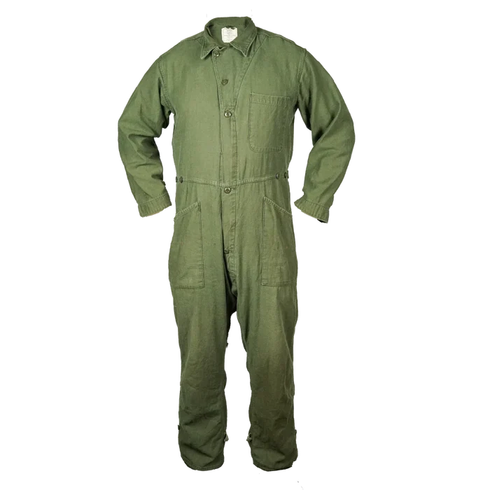 USGI Olive Drab Mechanics Overalls - US Army Surplus - Overalls