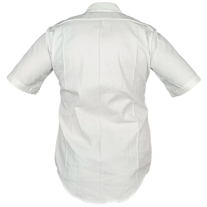 USGI White Short Sleeve Service Dress Shirt - US Army Surplus - Dress Shirts