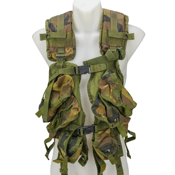 USGI Woodland Load Bearing Vest, Item 3 - Film Production Used - Collectables & Rarities