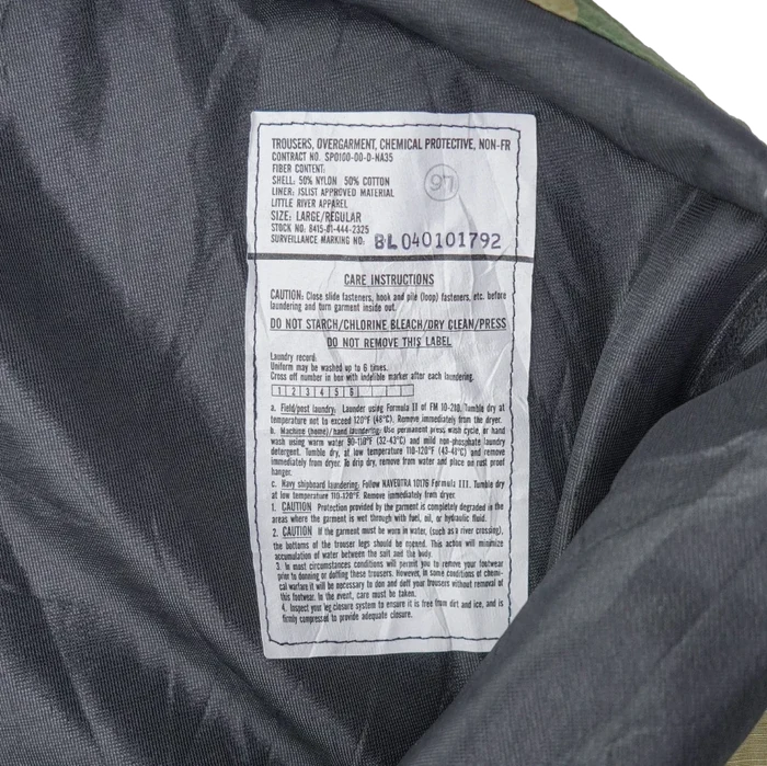 USGI Woodland NBC Trousers - Late Model - US Army Surplus - Combat Trousers