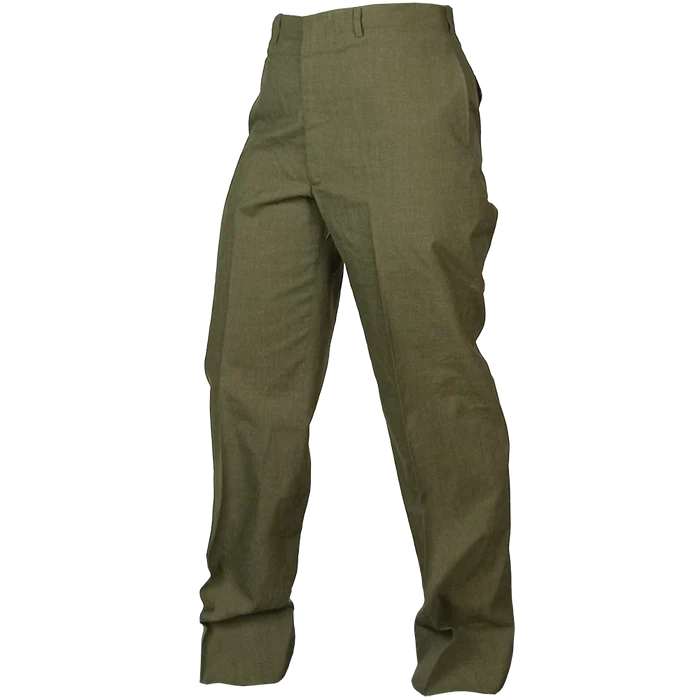 USMC Olive Service Dress Trousers - USMC Surplus - Dress Trousers