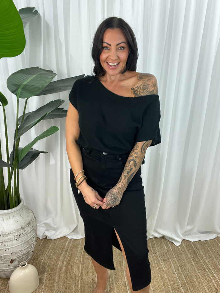 Vesper Crepe Top