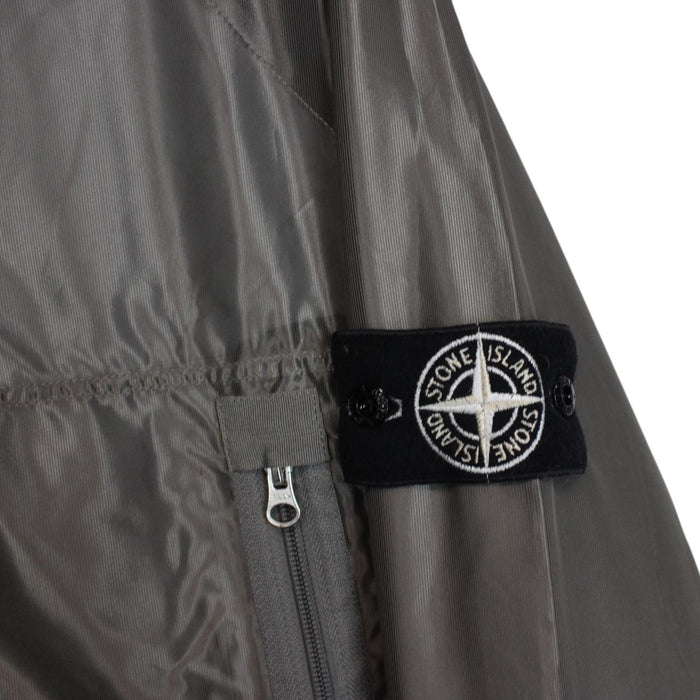 Vintage Stone Island Special Process SS 2007 Grey Mesh Reflective Jacket
