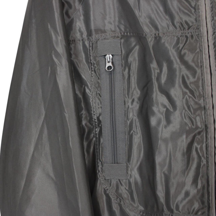 Vintage Stone Island Special Process SS 2007 Grey Mesh Reflective Jacket
