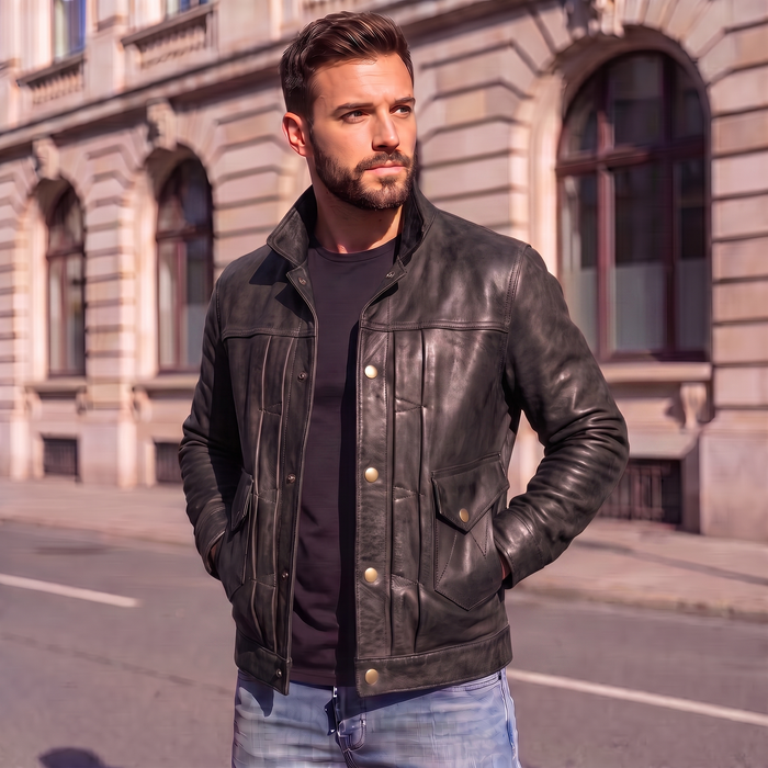 XS / Black / Leather
