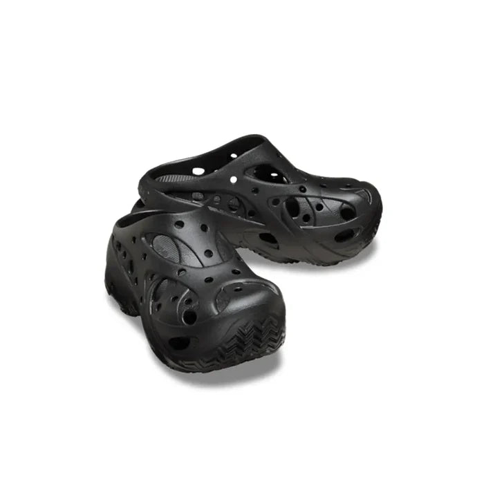 W Caged Clog 'Black'