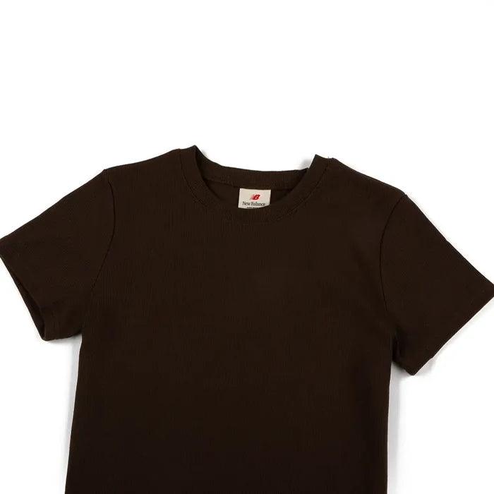 W Made in USA Cropped Top 'Rich Earth'