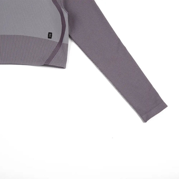 W Studio Knit Long-T Crop 'Lilac Cosmos'