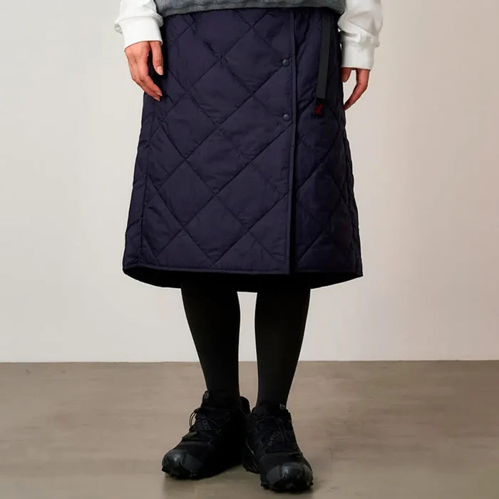 W Thermal Insulation Quilted Skirt 'Black'