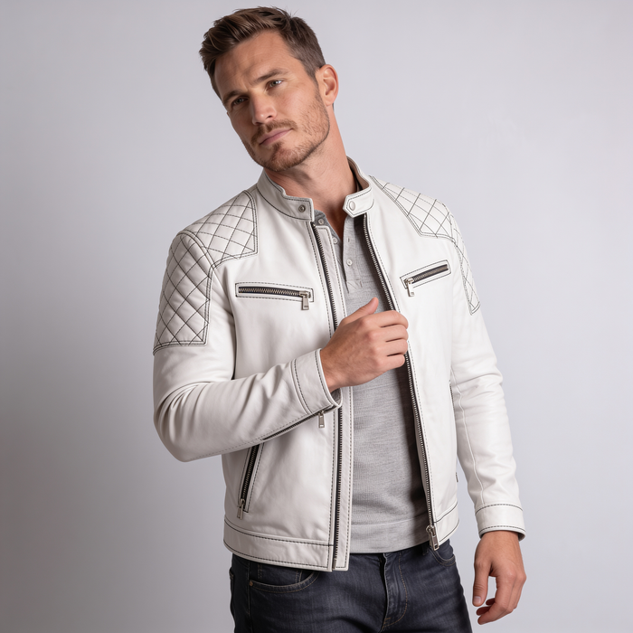 XS / White / Leather