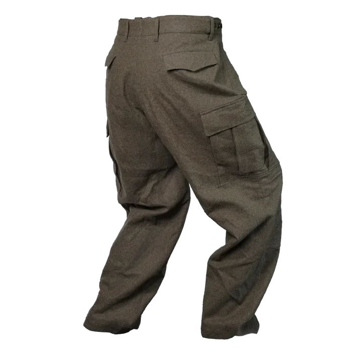 West German Wool Field Trousers - German Army Surplus - Dress Trousers