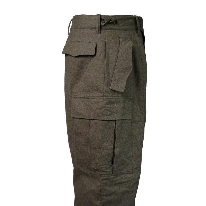 West German Wool Field Trousers - German Army Surplus - Dress Trousers