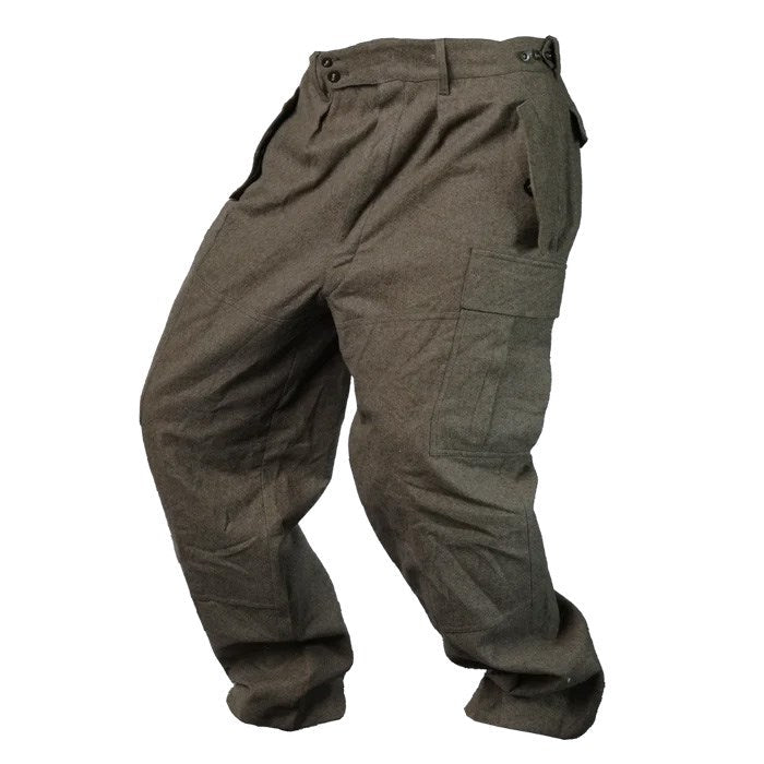 West German Wool Field Trousers - German Army Surplus - Dress Trousers
