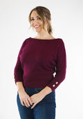 Willow Jumper (Burgundy)