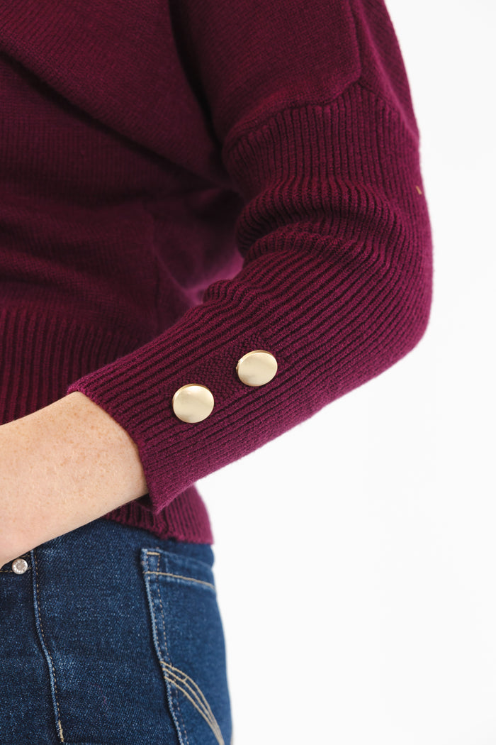 Willow Jumper (Burgundy)