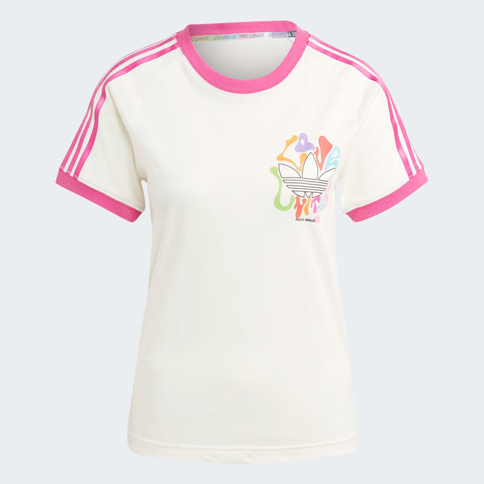 Women's Adidas Originals PRIDE RM 3-Stripes Tee IU0053