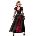 Womens Horror Vampire Queen Halloween Costume Fancy Dress L (UK 18-20)